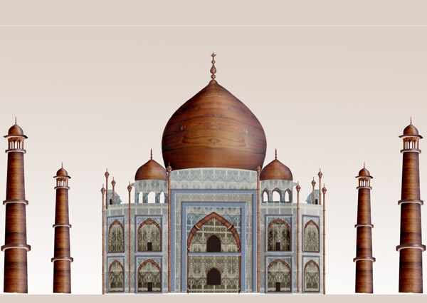 Creation of Taj Mahal: Step 12